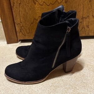 Black Suede Ankle Boots